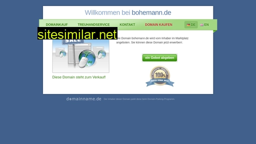 Bohemann similar sites
