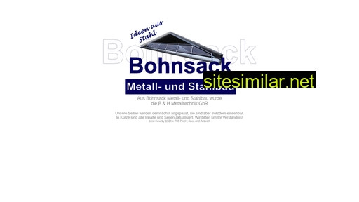 Bohnsack-metallbau similar sites