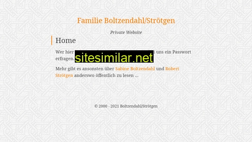 Boltzendahl-stroetgen similar sites