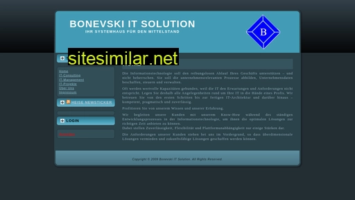 bonevski.de alternative sites