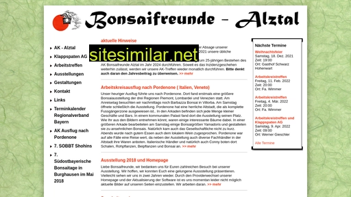 bonsaifreunde-alztal.de alternative sites