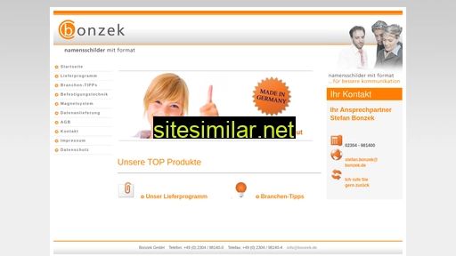 bonzek.de alternative sites