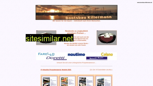 Bootsbau-killermann similar sites
