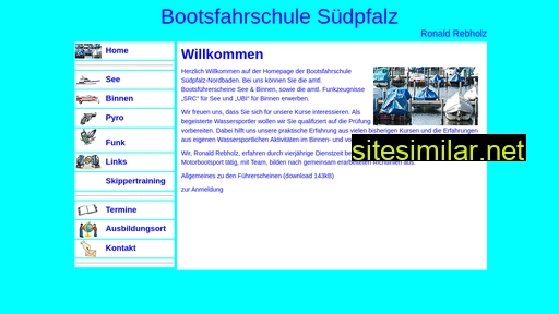 bootsfahrschule-suedpfalz.de alternative sites