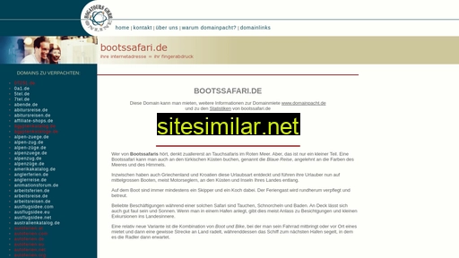 bootssafari.de alternative sites
