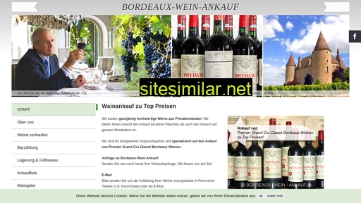 Bordeaux-wein-ankauf similar sites