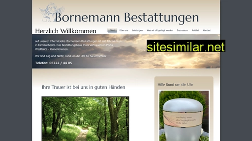 bornemann-bestattungen.de alternative sites