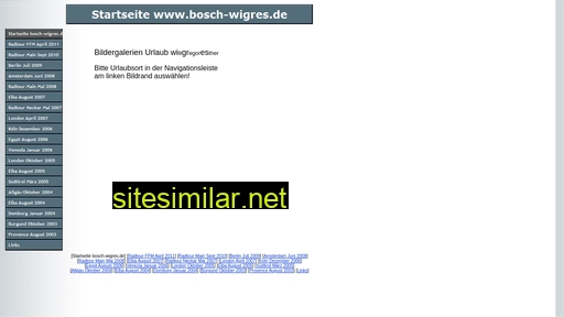 Bosch-wigres similar sites