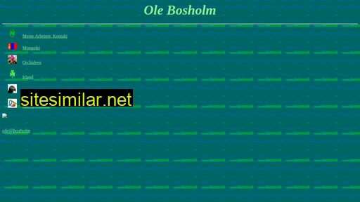 bosholm.de alternative sites