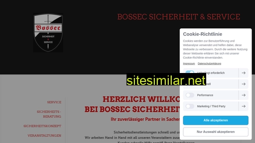 Bossec-sicherheit similar sites