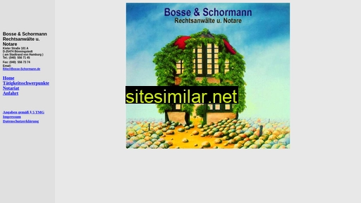 bosse-schormann.de alternative sites