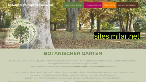 Botanischer-garten-eschwege similar sites