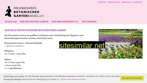 botanischer-garten-kassel.de alternative sites