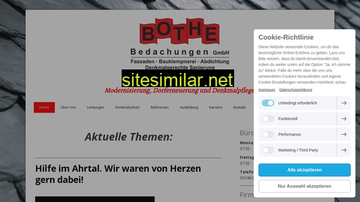 bothebedachungen.de alternative sites