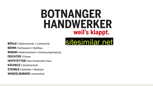 botnanger-handwerker.de alternative sites