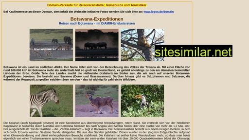 botswana-expeditionen.de alternative sites
