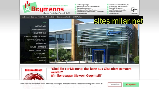 boymanns-glas.de alternative sites