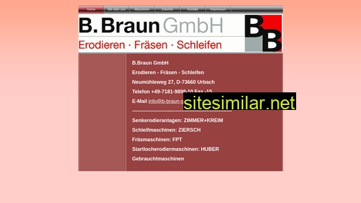 b-braun-gmbh.de alternative sites