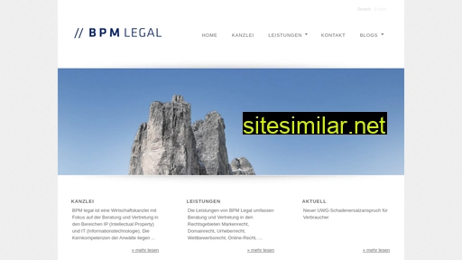 bpm-legal.de alternative sites