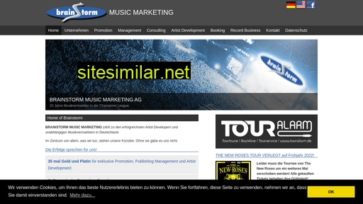 brainstorm-music-marketing.de alternative sites