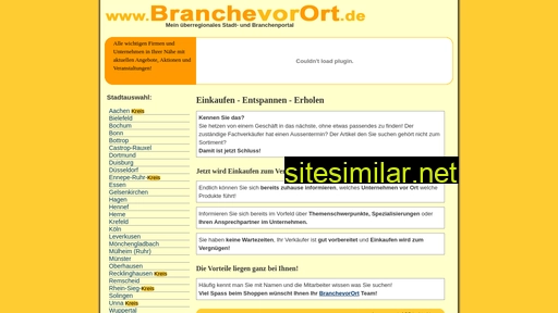 Branchevorort similar sites