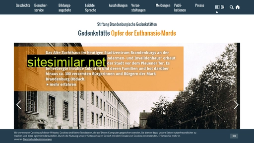 brandenburg-euthanasie-sbg.de alternative sites