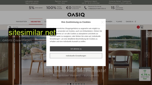 brandstores-oasiq.de alternative sites