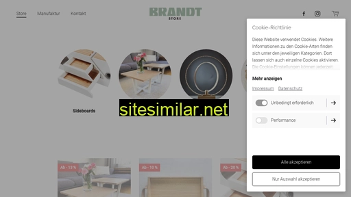 Brandt-store similar sites