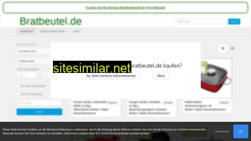 bratbeutel.de alternative sites
