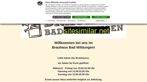 brauhaus-bad-wildungen.de alternative sites