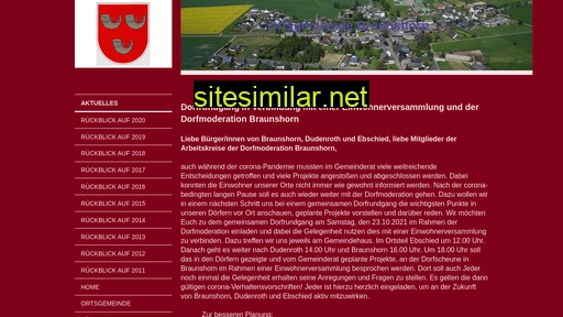 braunshorn.de alternative sites