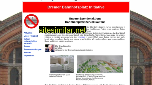 Bremer-bahnhofsplatz-initiative similar sites