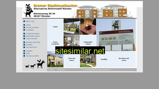 Bremerstadtmusikanten-muenster similar sites