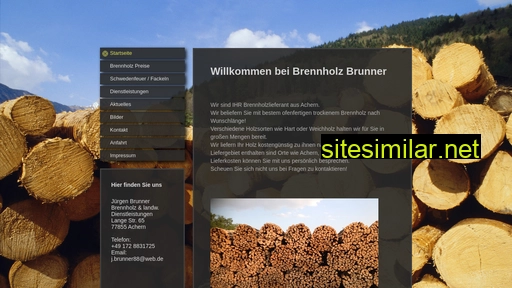 brennholz-brunner.de alternative sites