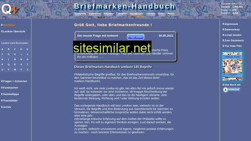 briefmarken-handbuch.de alternative sites