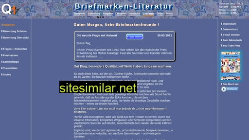 briefmarken-literatur.de alternative sites