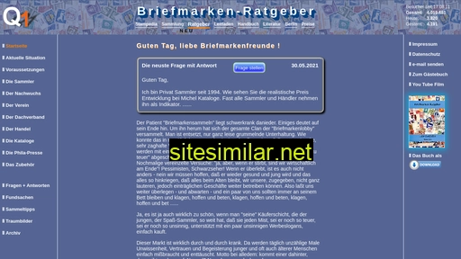 briefmarken-ratgeber.de alternative sites