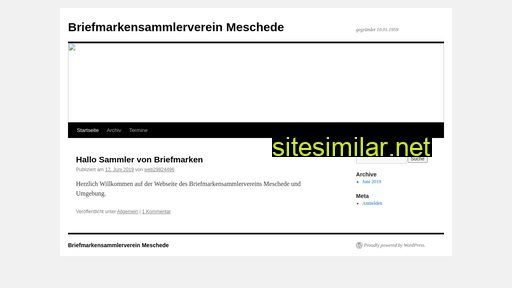 briefmarkensammler-meschede.de alternative sites