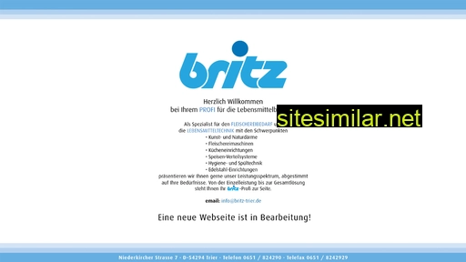 britz-trier.de alternative sites