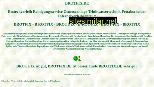 brotfix.de alternative sites