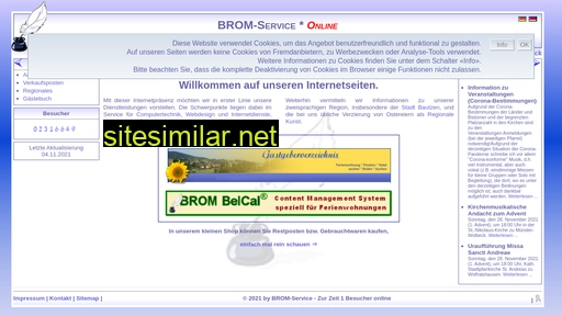 brom-online.de alternative sites