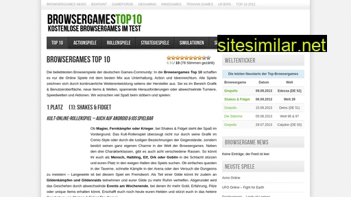 browsergames-top-10.de alternative sites
