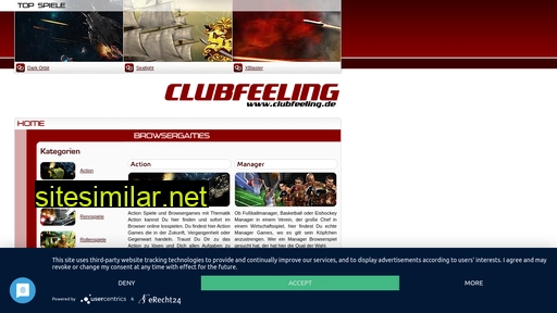browsergames.clubfeeling.de alternative sites