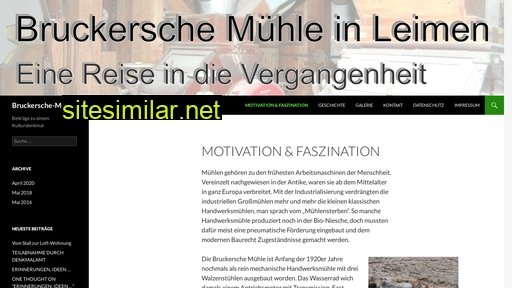 bruckersche-muehle.de alternative sites