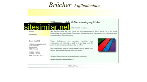 Bruecher-fussbodenbau similar sites