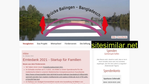 brueckebalingenbangladesch.de alternative sites
