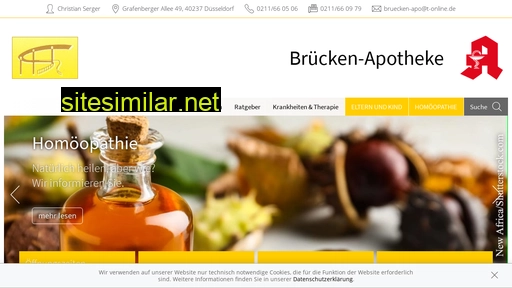 bruecken-apotheke-duesseldorf.de alternative sites