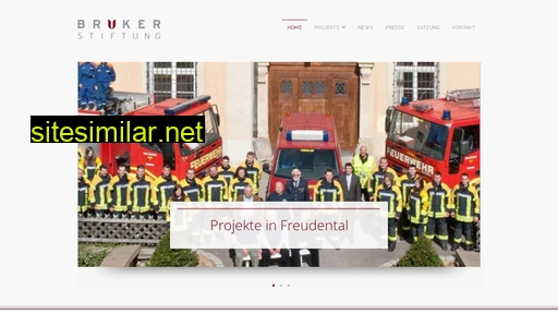 Bruker-stiftung similar sites