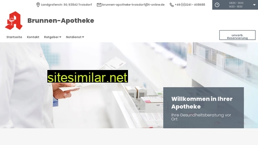 brunnen-apotheke-troisdorf-app.de alternative sites