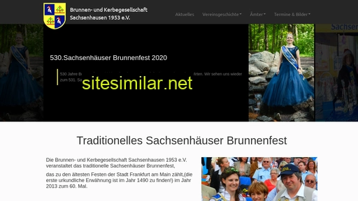 brunnenfest-sachsenhausen.de alternative sites
